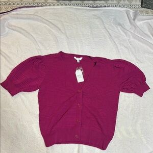 Women's Magenta Sweater